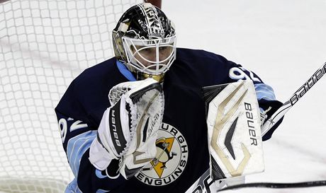 eský branká hokejist Pittsburghu Penguins Tomá Vokoun