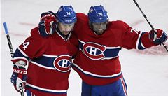 Hokejisté Montrealu Canadians Tomáš Plekanec (vlevo) a P.K. Subban | na serveru Lidovky.cz | aktuální zprávy