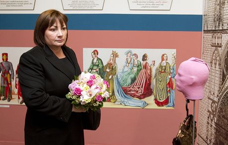 Ivana Zemanová v Bratislav navtívila galerii pro dti Bibiana a prola se mstem.