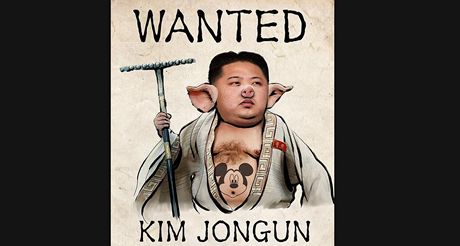 Vtípkm hnutí Anonymous neunikl ani vdce Kim