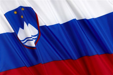 Vlajka Slovinska - ilustraní foto