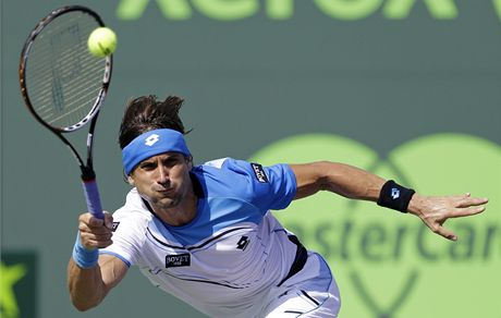 Zkuený panlský tenista David Ferrer