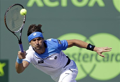 Zkušený španělský tenista David Ferrer