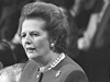 Thatcherová na sjezdu britských konzervativc v íjnu 1988.