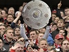 Bayern Mnichov slaví titul.