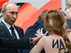 Vladimíra Putina v nmeckém Hannoveru napadly lenky Femen.