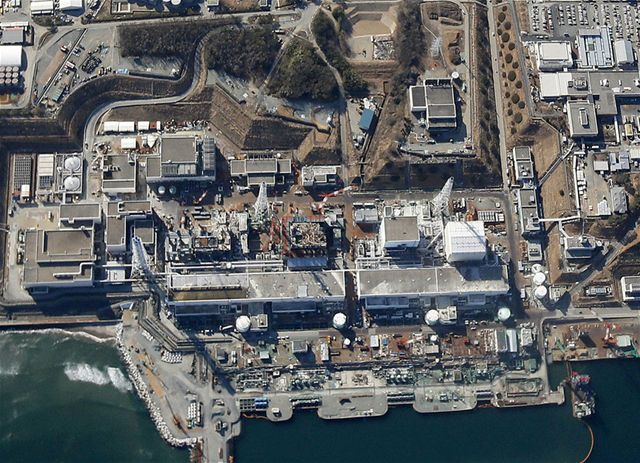 Jaderná elektrárna Fuku�ima na snímku z 11.b�ezna 2013