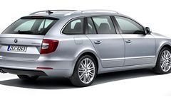 Modernizovanou verzi modelu Superb Combi p�edstaví �koda na autosalonu v �anghaji.