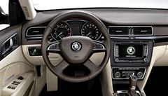 Interiér modernizovaného Superbu