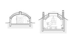 �ez vstupem i hlavním prostorem