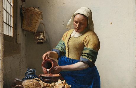 Johannes Vermeer: Het melkmeisje, 1660