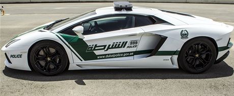 Lamborghini Aventador dubajské policie