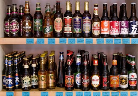 Pivotéky nabízí stále nové znaky a druhy piv.