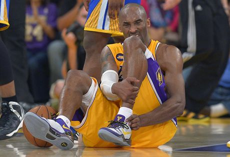 Basketbalista Los Anegeles Lakers Kobe Bryant
