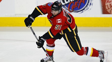 Český hokejista Calgary Flames Roman Horák
