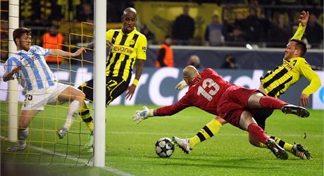 Postupový gól Dortmundu.