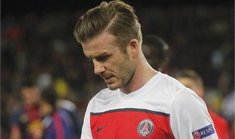 PSG. Zklamaný Beckham.