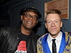 Samuel L. Jackson,  Macklemore a Jamie Foxx v zákulisí 