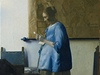 Johannes Vermeer: Dívka toucí  dopis, 1663