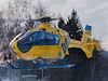 Záchranáský vrtulník, který provozuje firma DSA.