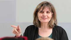 Petra Procházková na Filozofické fakult Západoeské univerzit v Plzni 