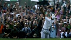 Golfista Scott ukončil čekání Australanů a vyhrál Masters v Augustě