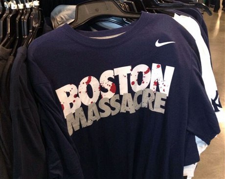 Spolenost Nike stáhla nevhodné triko z prodeje
