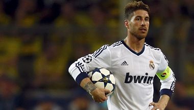 Smutn fotbalista Realu Madrid Sergio Ramos