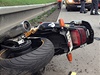 Na Praském okruhu havaroval motocyklista, na míst zemel.