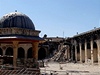 Pi bojích v syrském mst Aleppo se zítil vzácný minaret.