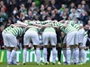 Fotbalisté skotského Celticu Glasgow slaví titul