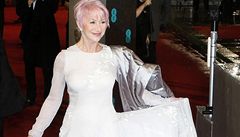 Helen Mirrenová na únorových cenách BAFTA