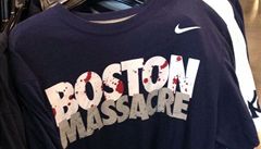 Nike e nevhodn slogan. 'Bostonsk masakr' na triku nebude