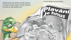 Ukázka z komiksu D�lnické mláde�e