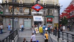 Metro na 'madridském Václaváku' se přejmenuje na Vodafone