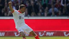 Fotbalista Bayernu Mnichov Franck Ribéry