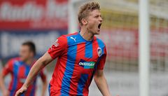 Baumit Jablonec - Viktoria Plze. Autor druhého gólu Plzn Václav Procházka