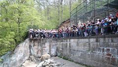 Lidé se p�i�li na k�tiny podívat