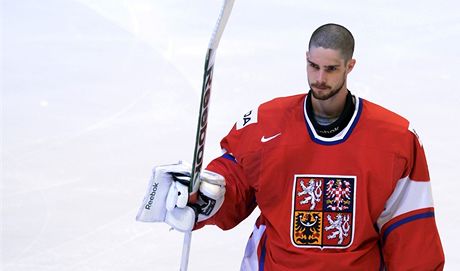 eský hokejový branká Alexander Salák