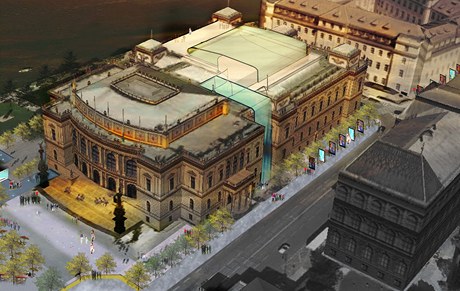 Málokterá stavba v Praze se me pochlubit stejnou architektonickou istotou, velkorysým pojetím, dokonalou funkností a podobn pohnutou historií jako Rudolfinum.