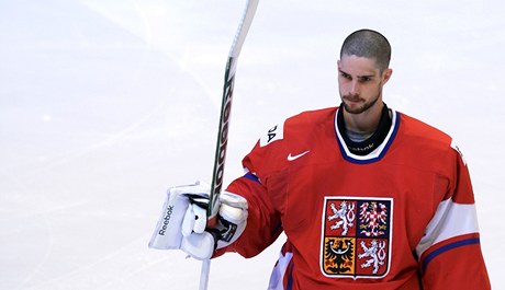 eský hokejový branká Alexander Salák