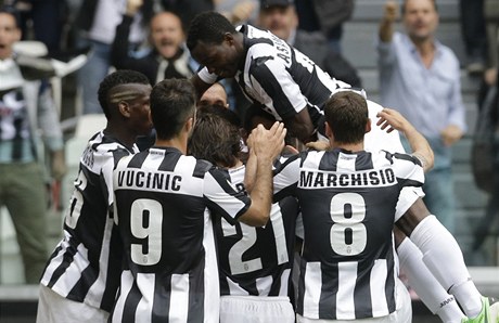 Radost fotbalist Juventusu Turín