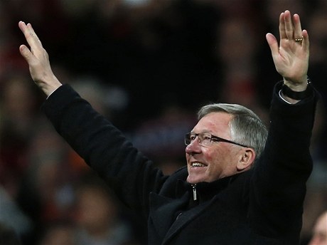 Trenér fotbalist Manchester United Alex Ferguson