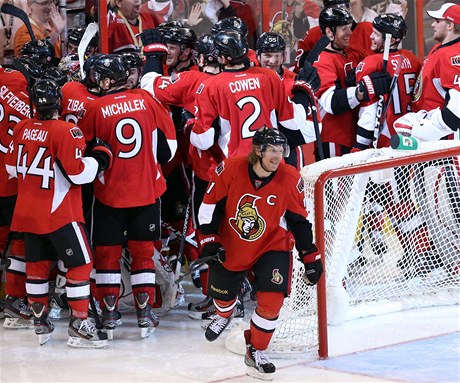 Hokejista Ottawy Senators Daniel Alfredsson