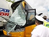 Nehoda autobusu spolenosti Student Agency.