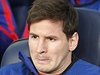 Lionel Messi sledoval odvetu semifinále Ligy mistr pouze ze stídaky.