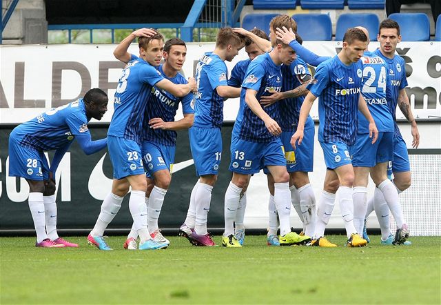 Radost fotbalist� Liberce