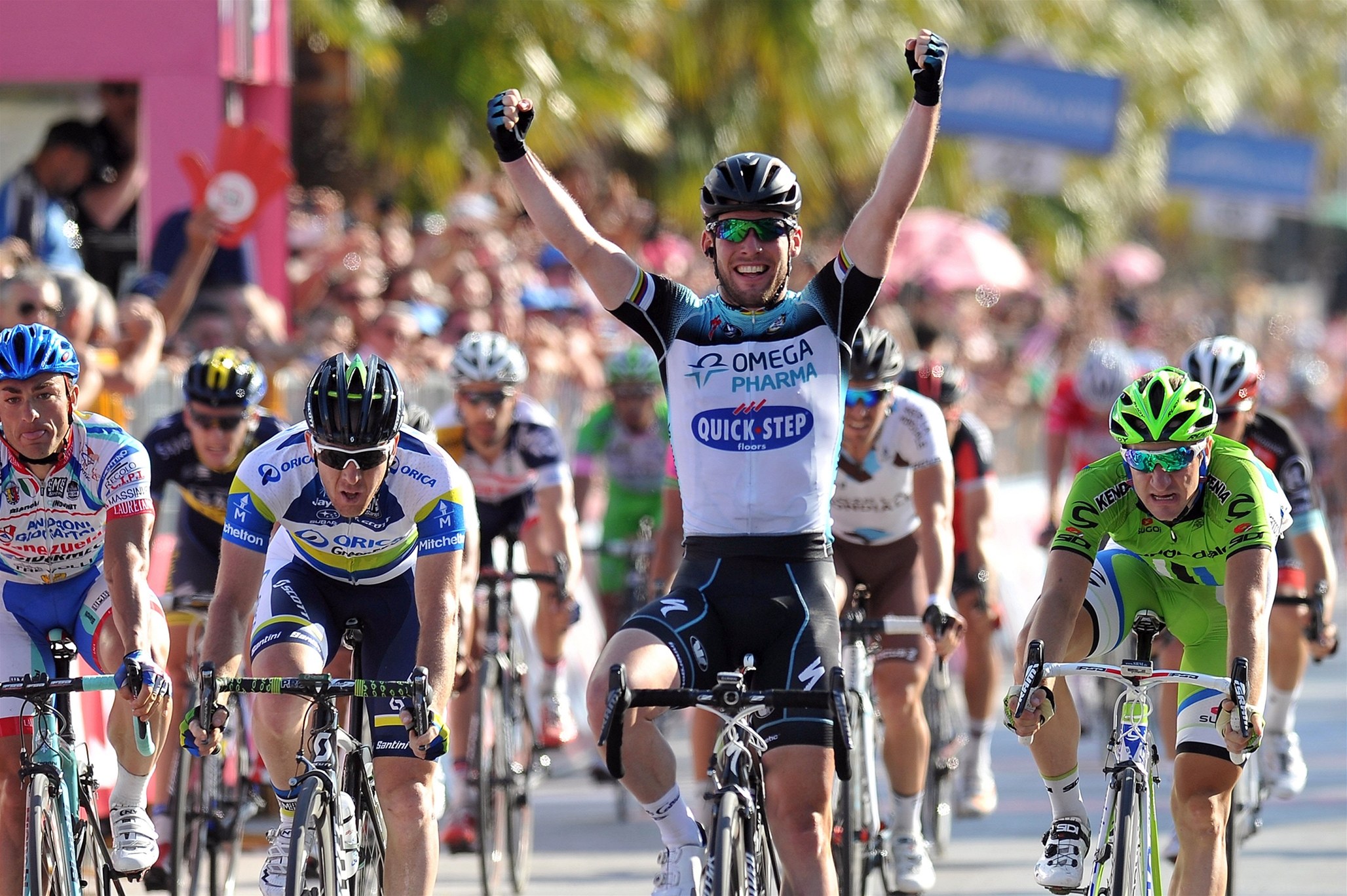Britský cyklista Mark Cavendish