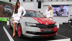 Mladoboleslavská automobilka v�novala velkou pozornost i interiéru �kody Rapid Sport.