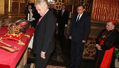 Klenoty budou k vidní od pátku 10. kvtna po deset dní k vidní ve Vladislavském sále Praského hradu.
